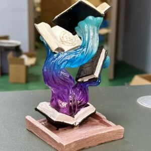 Dungeons and Dragons (D&D) book dice tower