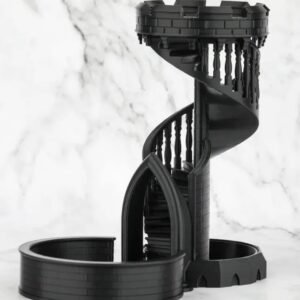 Dungeons and dragons dice tower