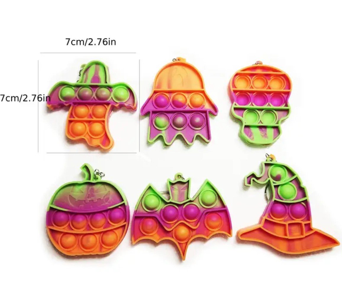 Halloween Pop it Keychain - Image 2