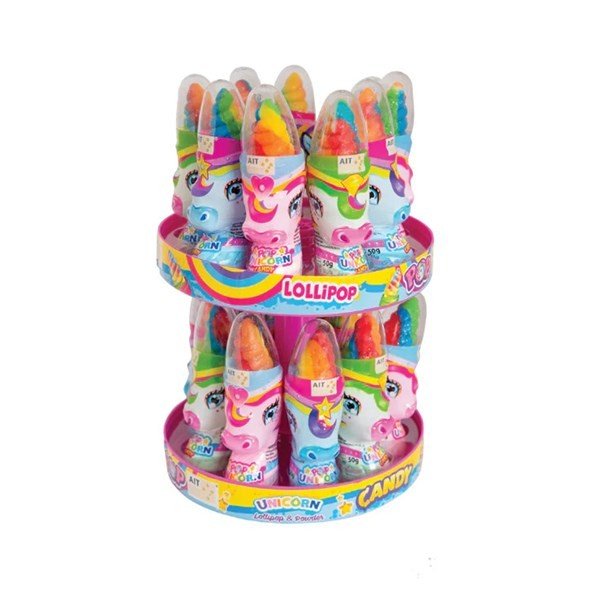 Unicorn Pop Candy Lollipop 50g